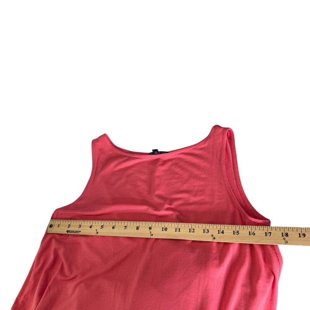 Eileen Fisher Pink Viscose Sleeveless Jersey Flare Dress Womens Medium‎ - Picture 8 of 10